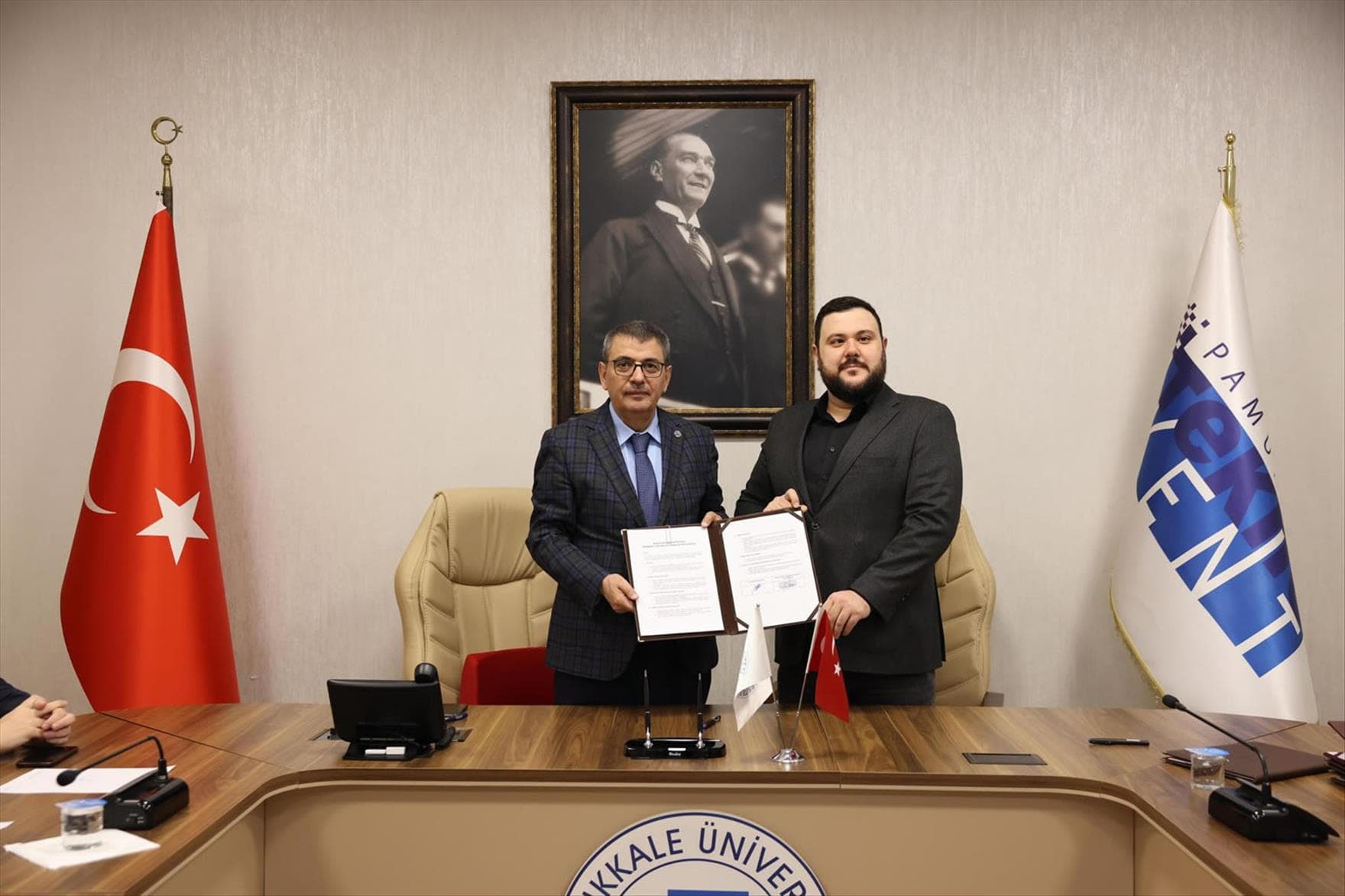 PAÜ ile Netinternet Bilişim Teknolojileri Firması Arasında Dört Protokol İmzalandı